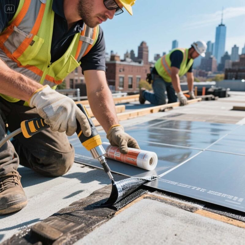 Flat Roof Installation and Repair in Brooklyn, NY .
