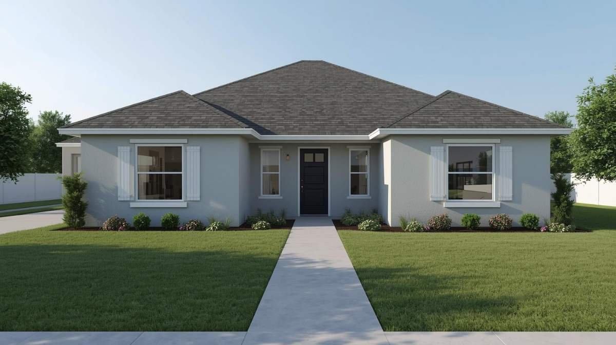 Elegant Hip Roof House Perfect for Brooklyn's Urban Landscape