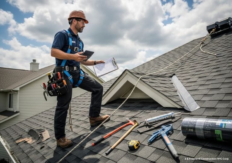 Roofing Inspection in Action A Professional's Approach in Brooklyn .