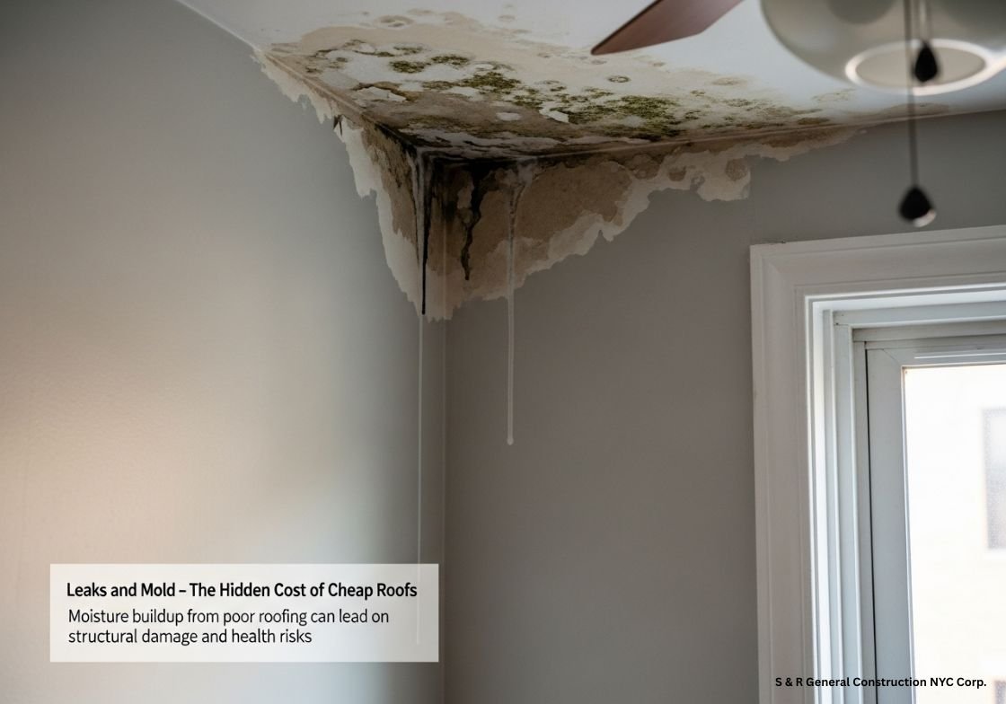 Leaks and Mold – The Hidden Cost of Cheap Roofs