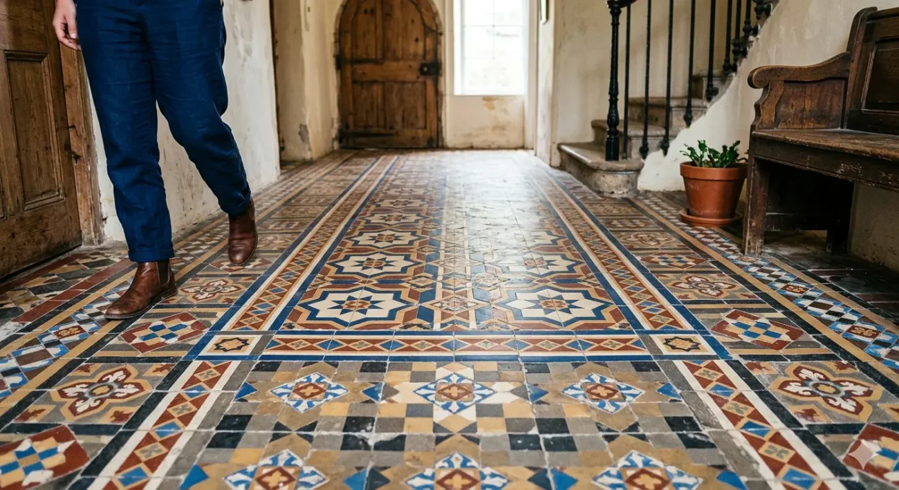 Classic & geometric floor tile designs