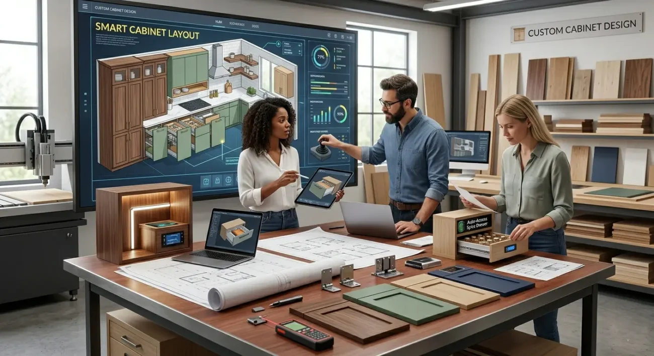Designing a Smart Custom Cabinet Layout