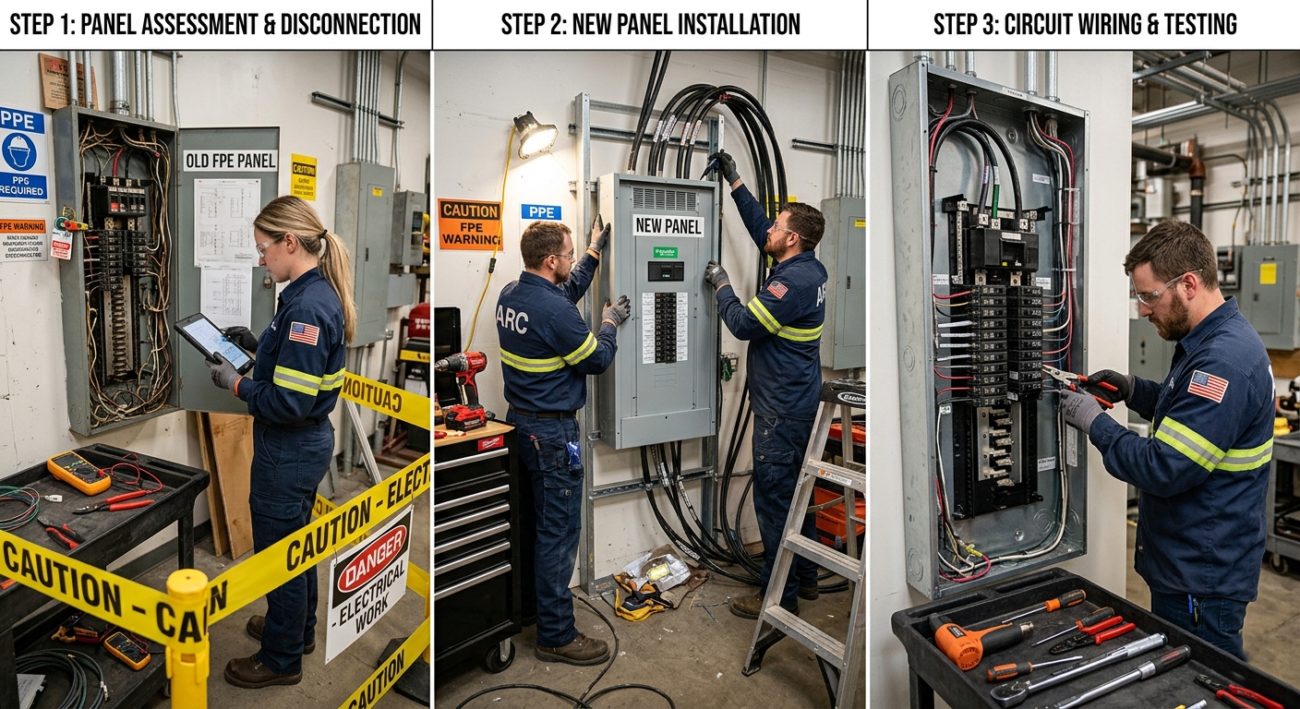 Electrical Panels Upgrades Step-by-Step