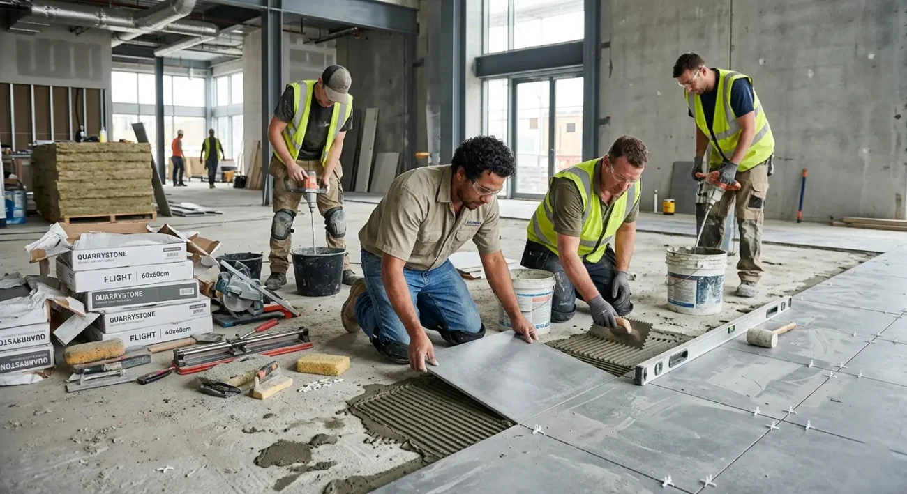 Floor Tile Installation