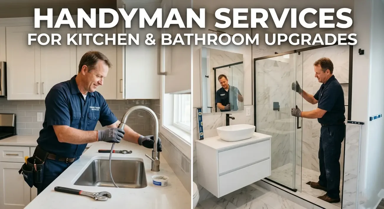 Handyman Services for Kitchen & Bathroom Upgrades
