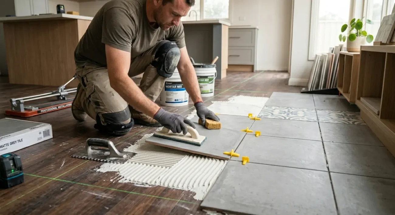 Professional Floor Tile Installation