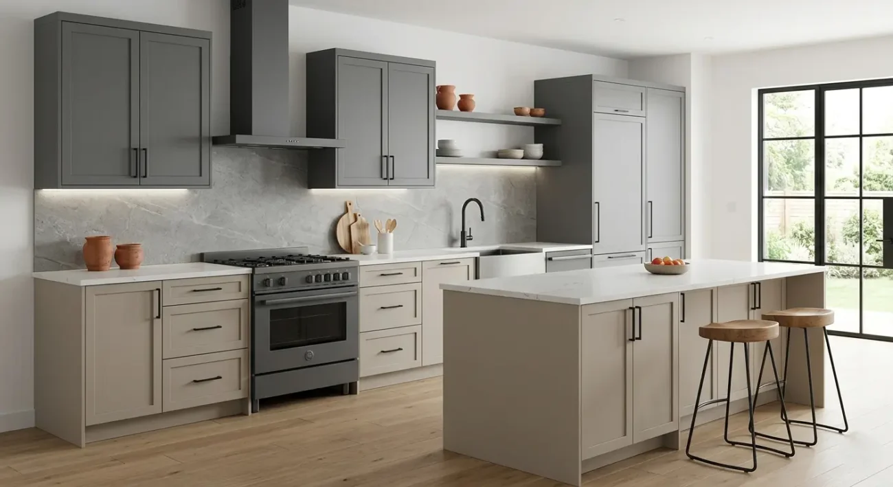 Shaker-Style Cabinets (Modern or Slim-Shaker) for kitchen