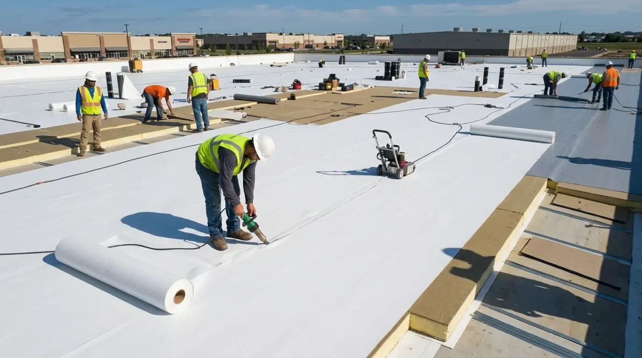 Single Ply Membrane Roofing