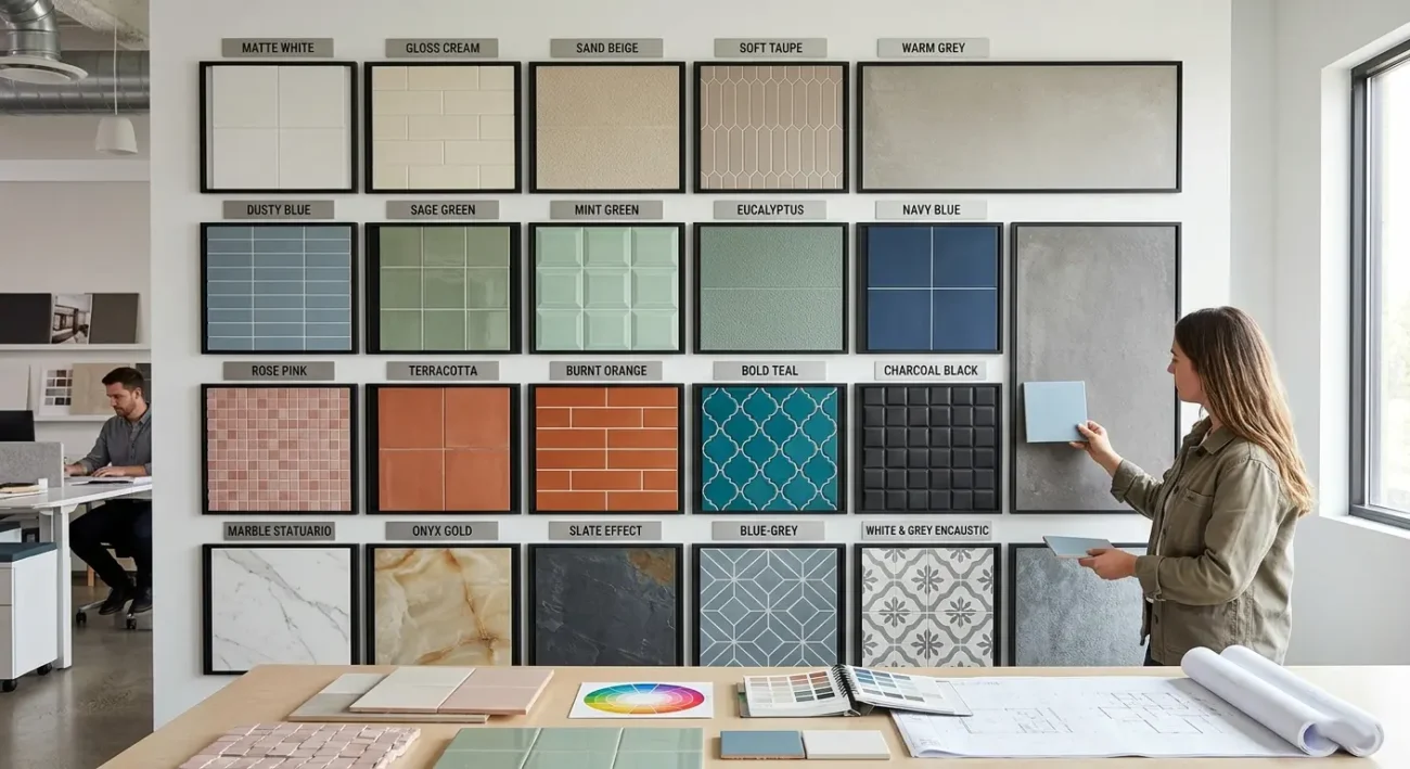 color for my wall tiles