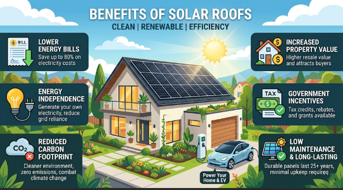 Benefits of Solar Roofs