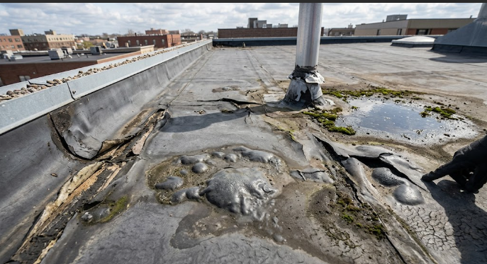 Common Signs of Roof Membrane Damage