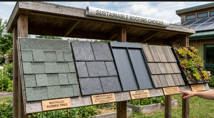 Recycled Roofing Material Options