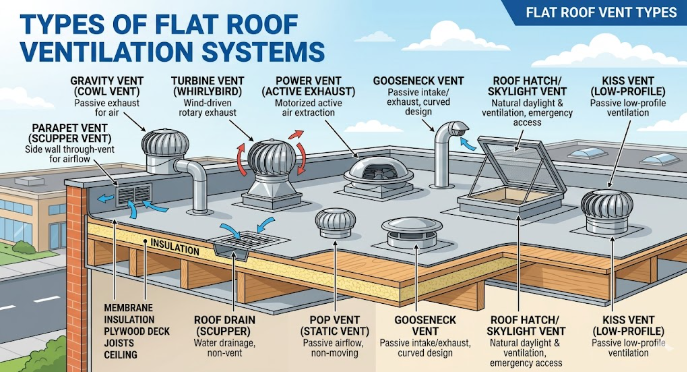 Roof Vent Types
