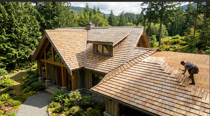 Wood Shingles Eco-Friendly Roofing